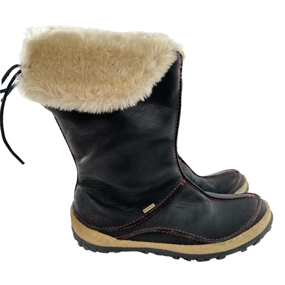 Merrell boots 10 41 Oslo waterproof black leather outdoors snow